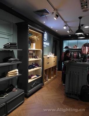 歐普精品案例】馬克華菲Jeans男裝(上海)店鋪照明設計